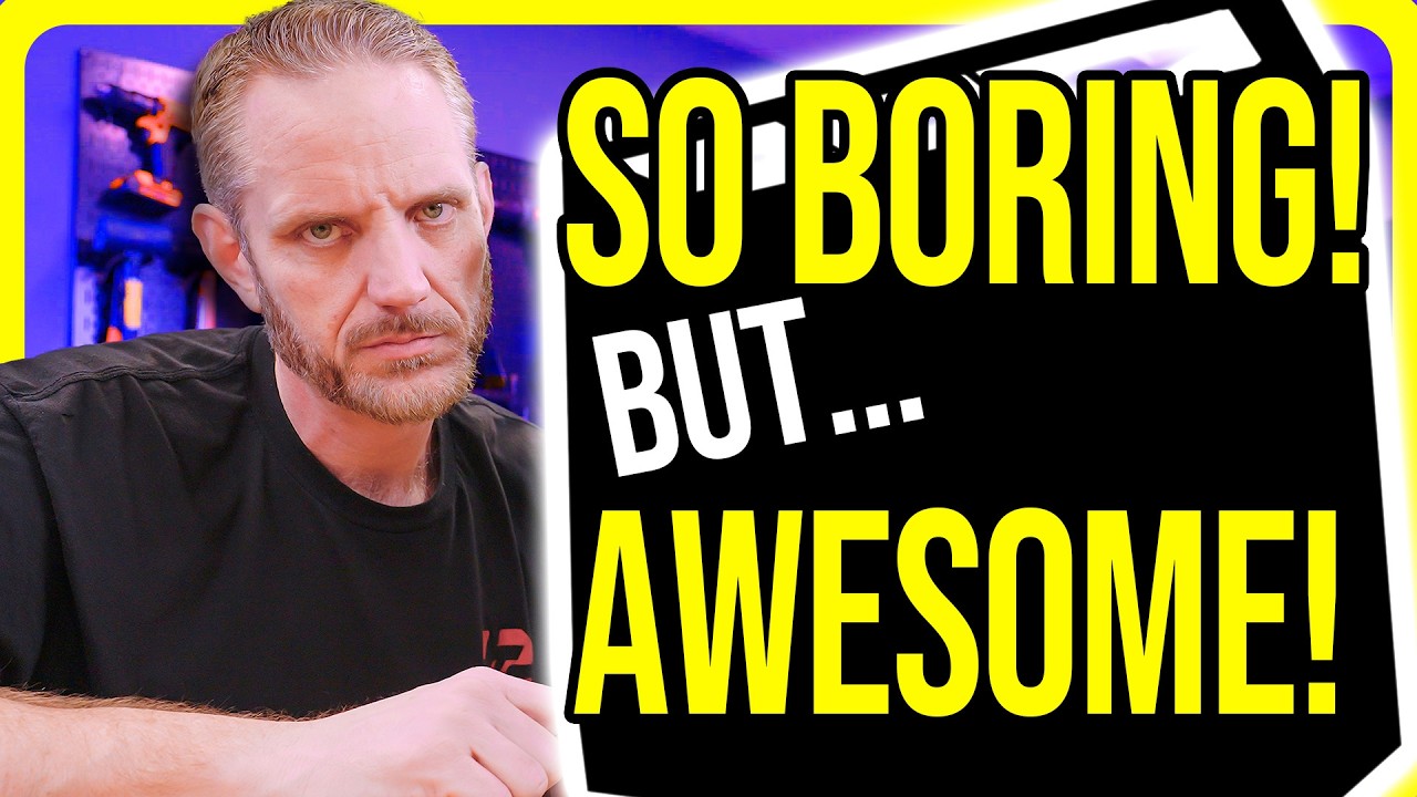 I built the most BORING PC possible... and here is why it's AWESOME!