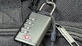 UP Security Travel Luggage Locks TSA Approved, Combination Padlock with Open Alert Indicator Review