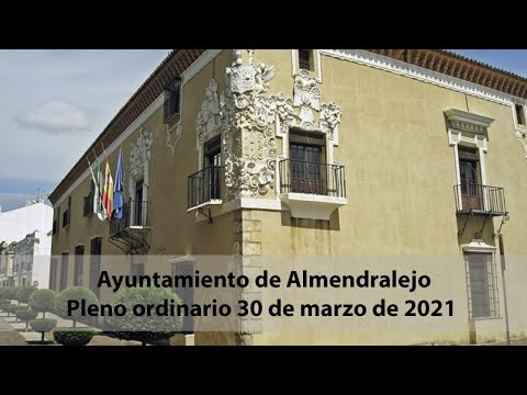 Pleno ordinario del mes de Marzo