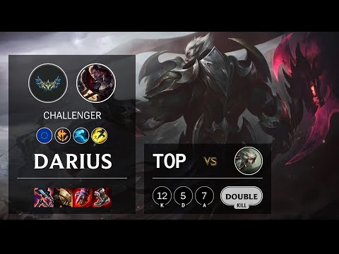 Darius Top vs Camille - EUW Challenger Patch 12.3