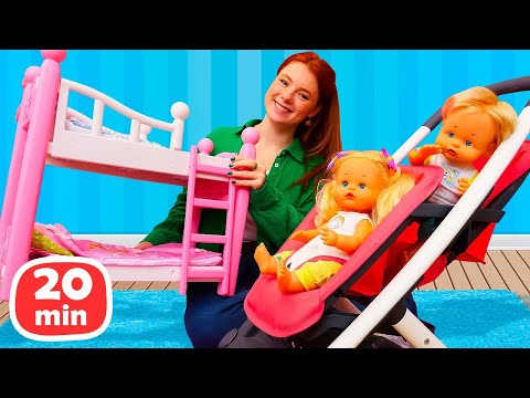 A day with Irene and the Nenuco twins – playing and fun