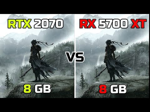 RTX 2070 vs RX 5700 XT - Testing Top 12 Games in 2025
