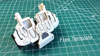 Download lagu How to make cardboard DX Double Driver | Kamen Rider W mp3