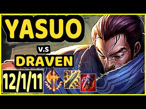 KEITH (YASUO) vs DRAVEN - 12/1/11 KDA BOTTOM ADC CHALLENGER GAMEPLAY - NA