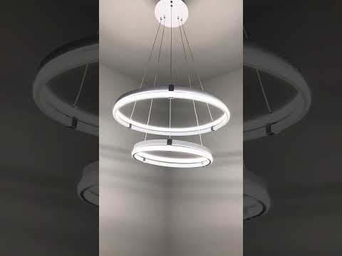 Миниатюра изображения товара Потолочный светильник Aitin-Pro D18114/2 (белый/хром)