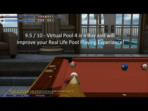 Virtual Pool 4 Review - Pool Player First Impressions 9.5 /10! (HD)