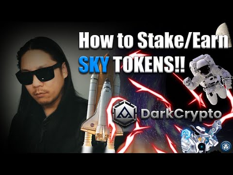 DARK CRYPTO - HOW TO STAKE/EARN SKY REWARDS! $$$ (FULL TUTORIAL) BIG POTENTIAL?