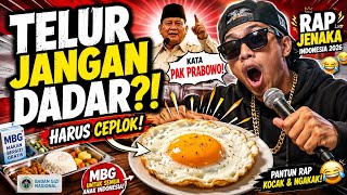 Download lagu MBG TELUR CEPLOK 😂 | RAP JENAKA INDONESIA 2026 | Pidato Pak Prabowo mp3