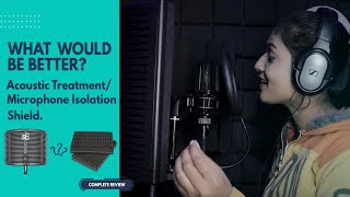 Video thumbnail for sE Electronics RF-X Reflexion Filter full Review & Audio Test | Is it better than Acoustic Treatment by Kajal Sharma
