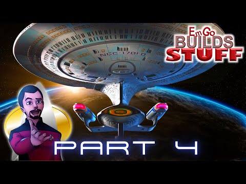 Eaglemoss Star Trek Enterprise NCC 1701-D Kit (Part 4): EmGo Builds Stuff