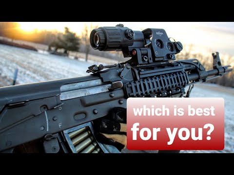 Red dot vs Magnified optic