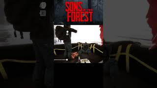 Is that a doggone SHARK #sonsoftheforest #funny #gamingcommunity