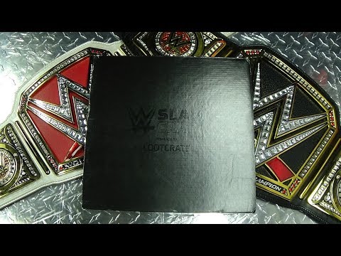 WWE SLAM CRATE February 2018: EmGo's Slam Crates N' Stuff