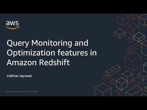 Query Monitoring with Amazon Redshift