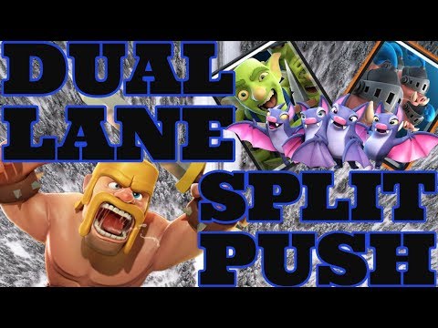 ULTIMATE ❌DUAL LANE❌ SPLIT PUSH DECK!!  Bamboozle Your Opponent with this Spell Bait Deck!