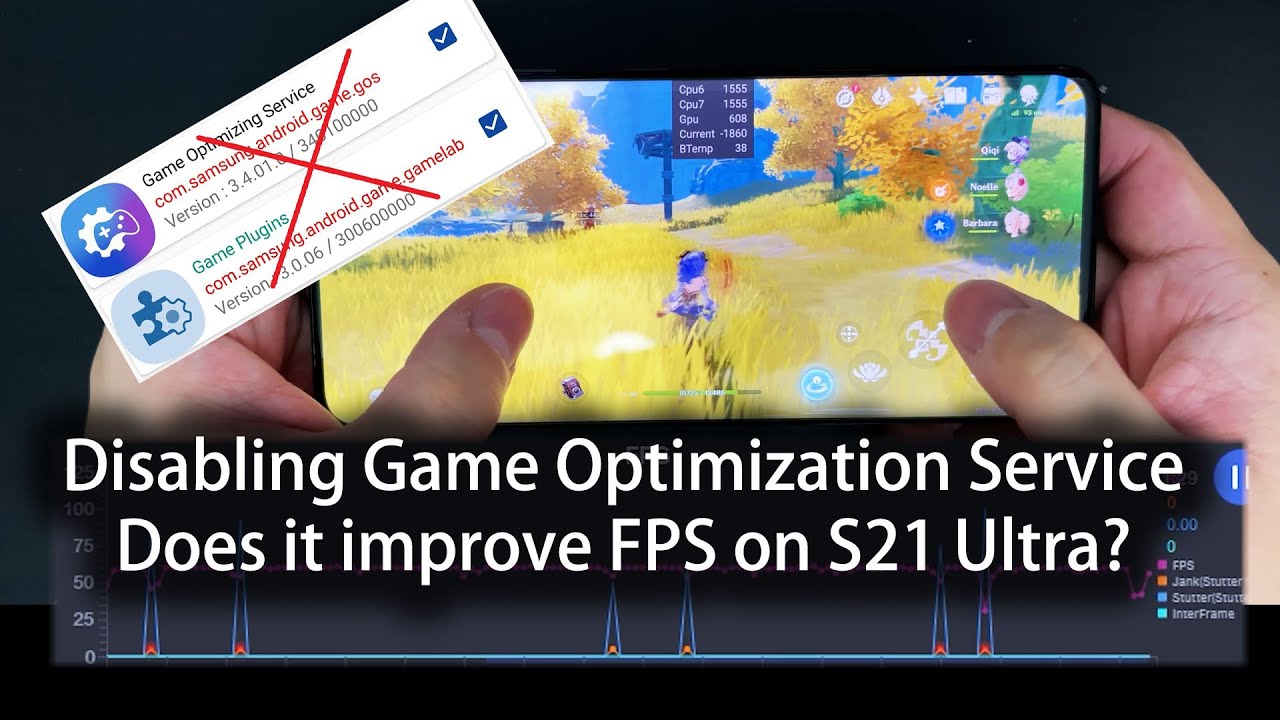 Disabling Game Optimization Service on S21 Ultra, does it help with gaming performance?