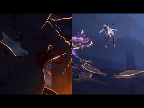 Firefly cutscene make a Kallen Kaslana and Otto Apocalypse flashback | Regression | H:SR x HI3rd