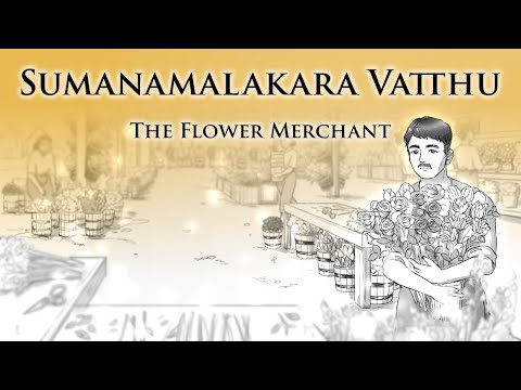 The Flower Merchant | Sumanamalakara Vatthu | Dhammapada V.68 | Animated Buddhist Stories