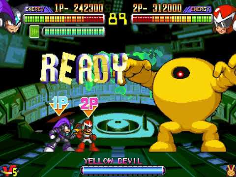 [TAS] Arcade Mega Man 2: The Power Fighters "Rescue Roll!, 2 players" by CoolHandMike in 03:09.36