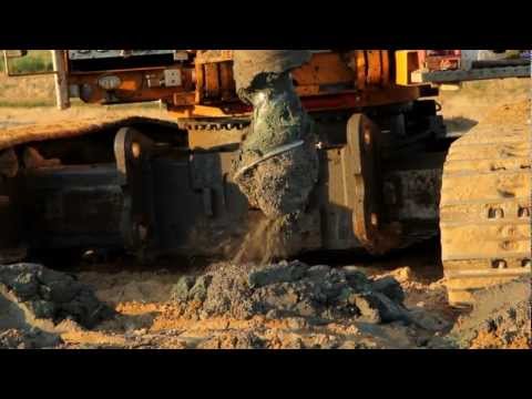 Budowa drogi S17 - Lublin Kurów Piaski - Menard Polska - wzmocnienie podłoża