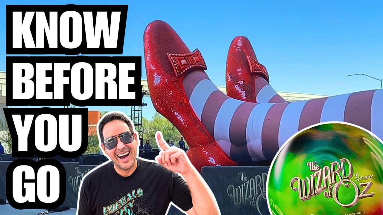 20 Things I WISH I Knew Before Seeing 'Wizard of Oz' At Sphere | Las Vegas