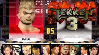 Download lagu Tekken 3 - PAUL PHOENIX SUPER PUNCH GAMEPLAY | PS1 mp3