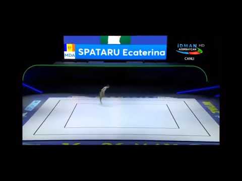 SPATARU Ecaterina (MDA) - JUNIORS IW Aerobic Gymnastics European Championships 2019