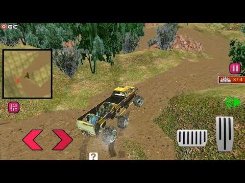 Monster 6x6 Offroad Jeep Stunt Racing 2019 - Stunt Driver Game - Android Gameplay FHD