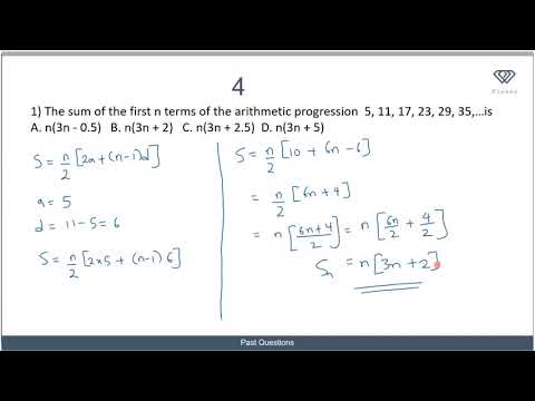 8 JAMB Past Questions on Series and Sequence