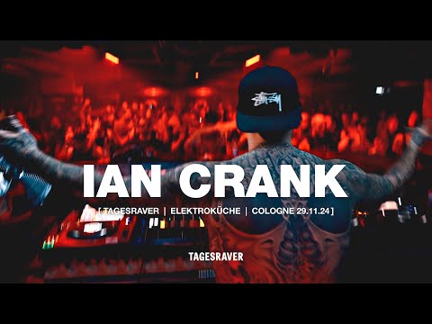 IAN CRANK @ TAGESRAVER [ ELEKTROKÜCHE 29.11.24 ] [ HARDTECHNO ]