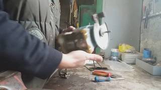 Szlifierka Elna SZ 120/125  naprawa część 1; Elna SZ 120/125 grinder restoration part 1