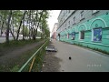 Вечерняя прогулка на велосипеде. 
