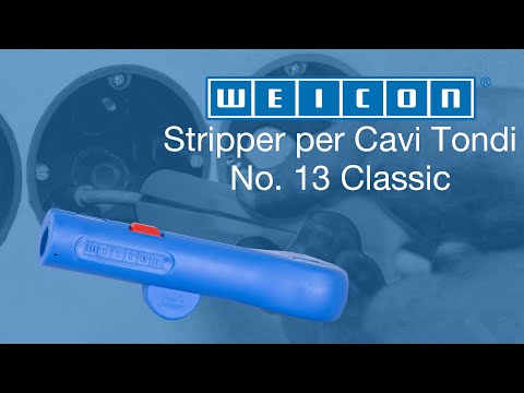 Spelatura di cavi tondi e per ambienti umidi | WEICON TOOLS Stripper per Cavi Tondi No. 13 Classico