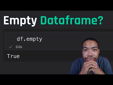 Data Validation In Python Using Df Empty To Ensure Clean Data