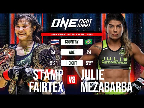 Insane Dominance 🔥 Stamp vs. Julie Mezabarba Full Fight