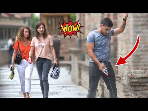 Peeing in Public Prank! #3 - Best of Just For Laughs