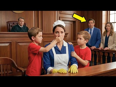 LA NIÑERA ACUSADA POR EL MILLONARIO FUE A JUICIO SIN ABOGADO — HASTA QUE SUS HIJOS DE ÉL EXPUSIERON