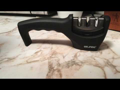 Gelindo Knives sharpener User guide - How to sharp a knife