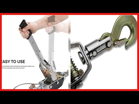 Great product -  NEIKO 02256A Come Along Winch | 5-Ton (10,000 Lbs) Pulling Capacity | 12Ft, 3 Hook|