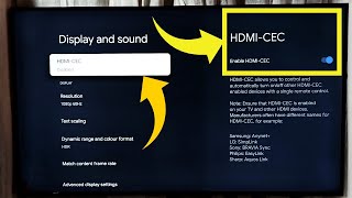 PANASONIC Smart Google TV : How to Enable HDMI CEC Device Control TV remote to Control Other Devices