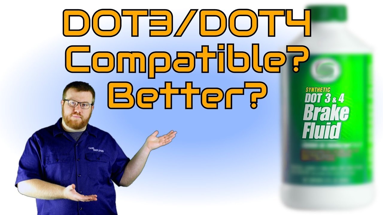 DOT 3 VS DOT 4 Brake Fluid: Do They Mix & Which is Best?