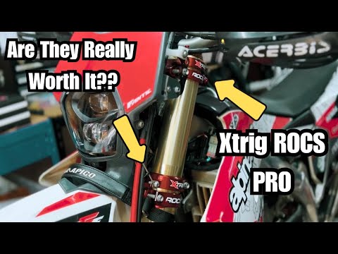 Xtrig ROCS Pro Clamps | Are Triple Clamps Worth It? | Honest Review For Dirt Bike Riders!