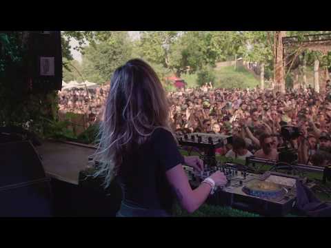 Deborah de Luca dropping her own remix of Radio Gaga at Brunch -In the Park