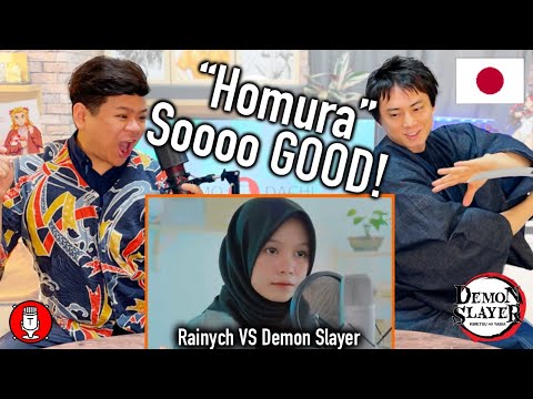 #128 Japanese React to 【Rainych ft A V I A N D】 Homura (炎) - LiSA  from Demon Slayer: Mugen Train