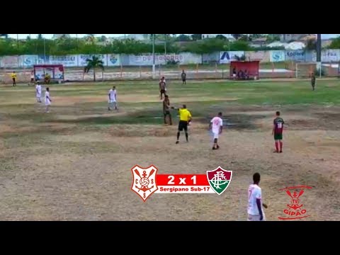 Sergipe 2 x 1 Flusão | Sergipano Sub-17 | Gols
