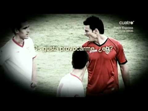 Aduritz, Spahic y Fernando Navarro en el Sevilla 1 - 0 Valencia