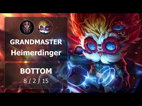 [ADC] Heimerdinger vs Sivir | KR Grandmaster | Patch 9.4