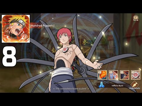 Naruto Nindo Fire Will - Gameplay Walkthrough Part 8 (android)