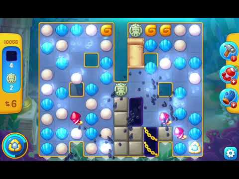 Fishdom Easy Level 10068 (with ingame lightning booster) @choraelmin