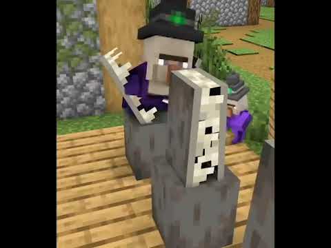 Monster School : Baby Witch Become a Hero - Minecraft Animation- (shorts version) #Shorts​ 5